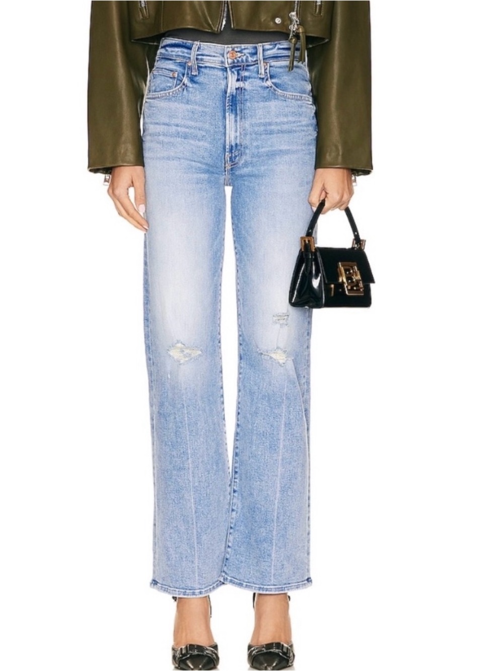 MOTHER The Maven Skimp Jeans Rompin’ and Rollin’